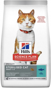 Science Plan Sterilised Cat Adult with Tuna